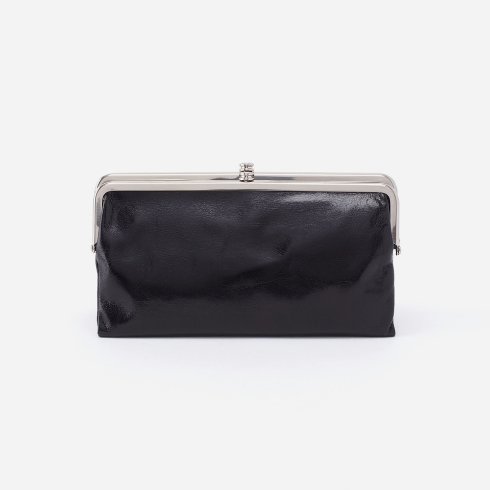HOBO Lauren Clutch Wallet Black NEW